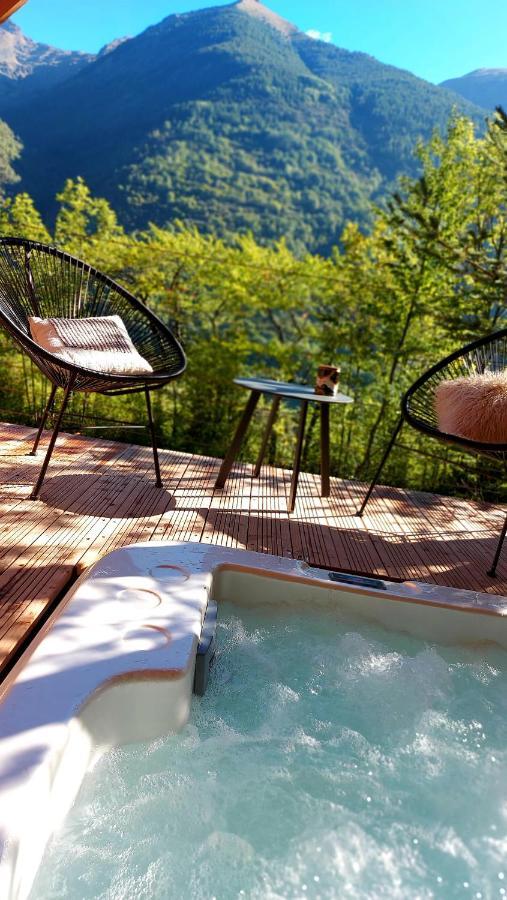 Chalet L'Empreinte Saint-Étienne-de-Tinée Εξωτερικό φωτογραφία