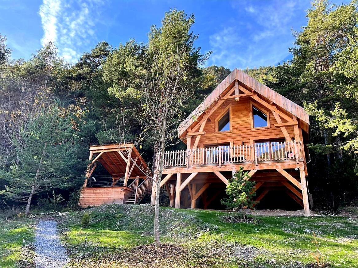 Chalet L'Empreinte Saint-Étienne-de-Tinée Εξωτερικό φωτογραφία
