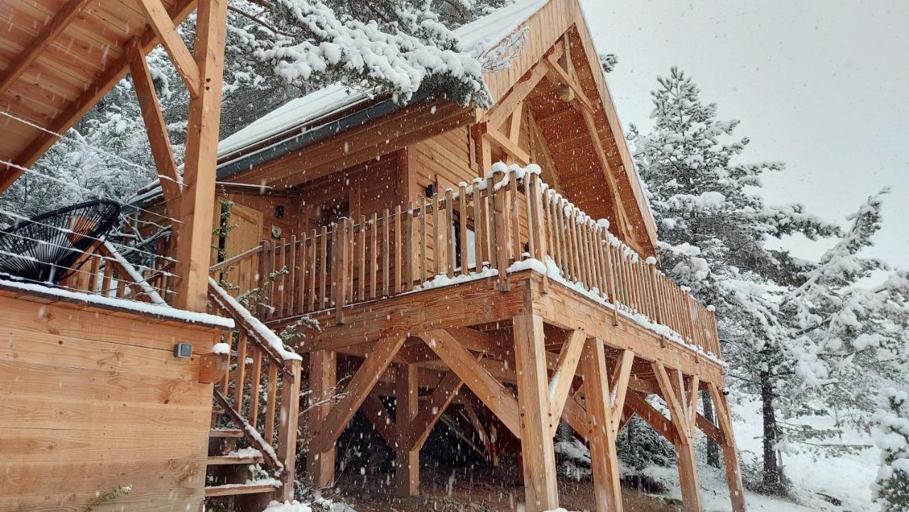Chalet L'Empreinte Saint-Étienne-de-Tinée Εξωτερικό φωτογραφία
